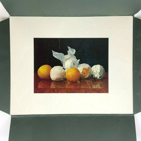 Amon Carter Museum 1988 Fruit Flowers Art Prints Portfolio 16x20 Set Of 5 - Picture 6 of 12